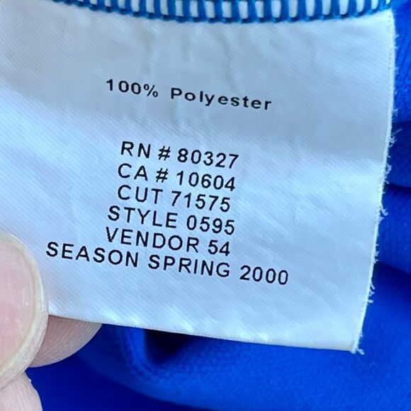 Pearl Izumi Royal Blue Men’s 1/2 Zip Bicycle Jersey. Size Medium. - Picture 9 of 10